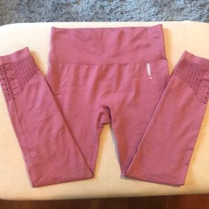 Pink Gymshark Yoga Pants